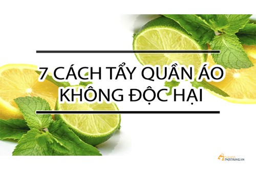 Mẹo hay giúp tẩy trắng quần áo không tốn 1 đồng